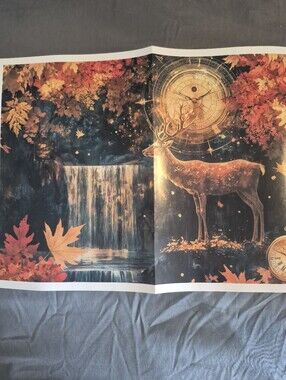 Timeless Stag: Autumn Falls" 1000-piece jigsaw puzzle.